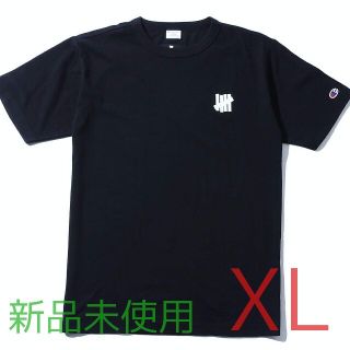 アンディフィーテッド(UNDEFEATED)の新品 UNDEFEATED champion コラボ Tシャツ XL(Tシャツ/カットソー(半袖/袖なし))