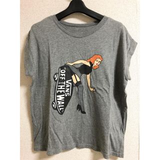 スライ(SLY)のSLY VANSコラボTシャツ　グレー(Tシャツ(半袖/袖なし))