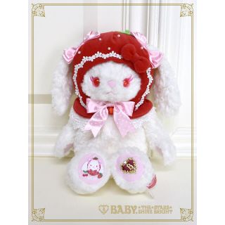 ベイビーザスターズシャインブライト(BABY,THE STARS SHINE BRIGHT)の購入意思ないいいね不要！新品未使用タグ付❤︎いちごになりたいうさくみゃポシェット(ショルダーバッグ)