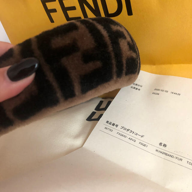 FENDI(フェンディ)のFENDI  レディースのヘアアクセサリー(カチューシャ)の商品写真