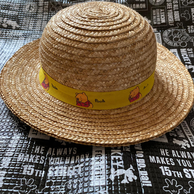 Disney(ディズニー)のプーさん 麦わら帽子 48cm キッズ/ベビー/マタニティのこども用ファッション小物(帽子)の商品写真