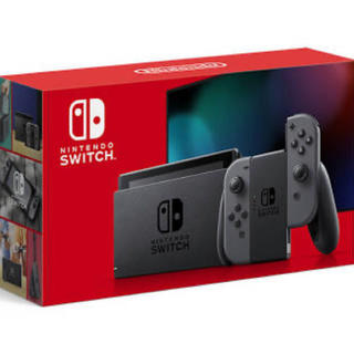 ニンテンドースイッチ(Nintendo Switch)の新型Switch グレー(家庭用ゲーム機本体)