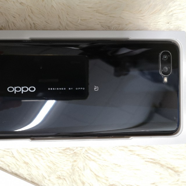 oppo reno A 64GB ブラックスマートフォン本体