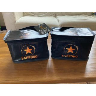サッポロ(サッポロ)のサッポロ黒ラベル　保冷バッグ　2個(弁当用品)