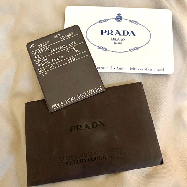 PRADA ハンドバッグ ショルダーバッグ ピンク 3