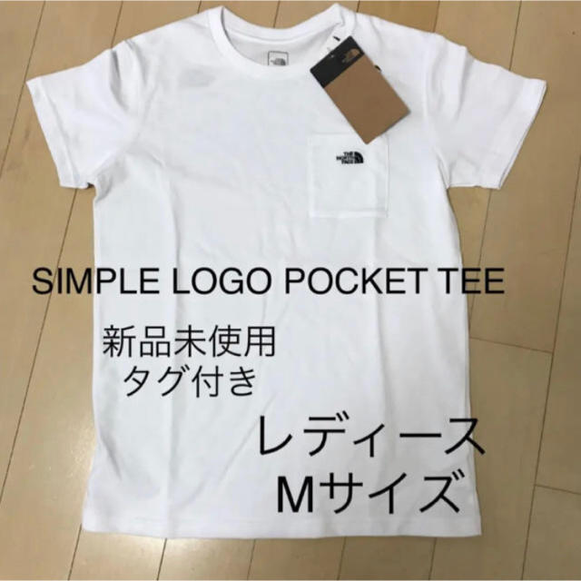 【新品未使用】ノースフェースSIMPLE LOGOPOCKET TEEレディース