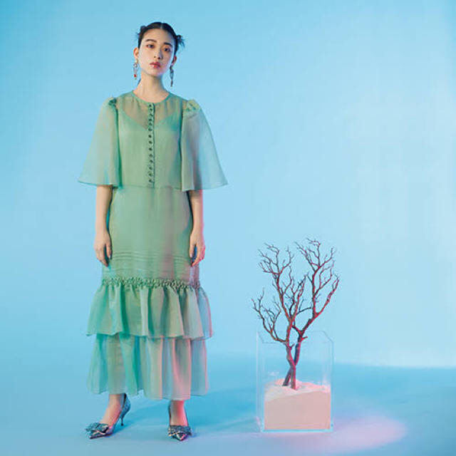SEE BY CHLOE - See by Chloe ワンピース ドレス グリーンの通販 by