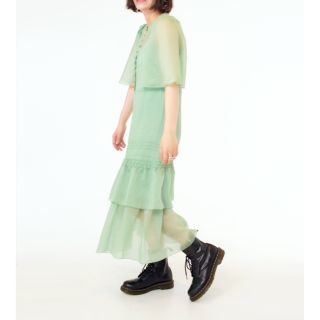 See by Chloe ワンピース ドレス グリーン