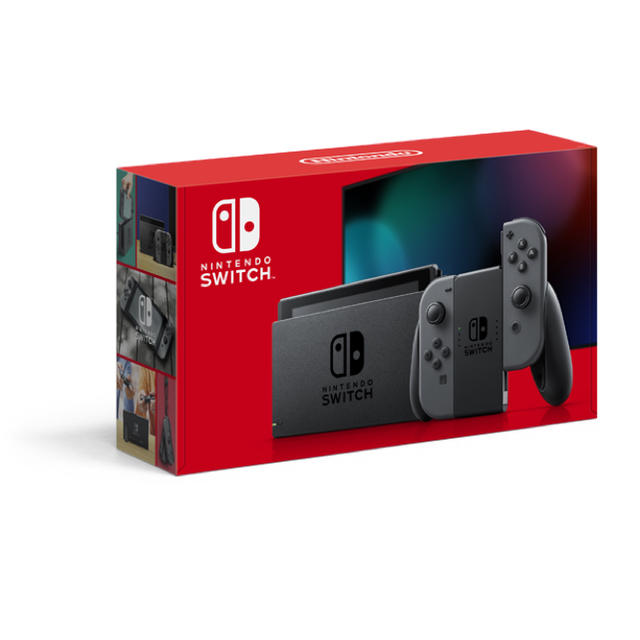 Nintendo Switch本体グレー ニンテンドースイッチ Joy-Conのサムネイル