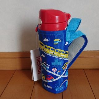 サーモス(THERMOS)のサーモス 真空断熱ストローボトルFHL-401F 0.4L 新品未開封(水筒)