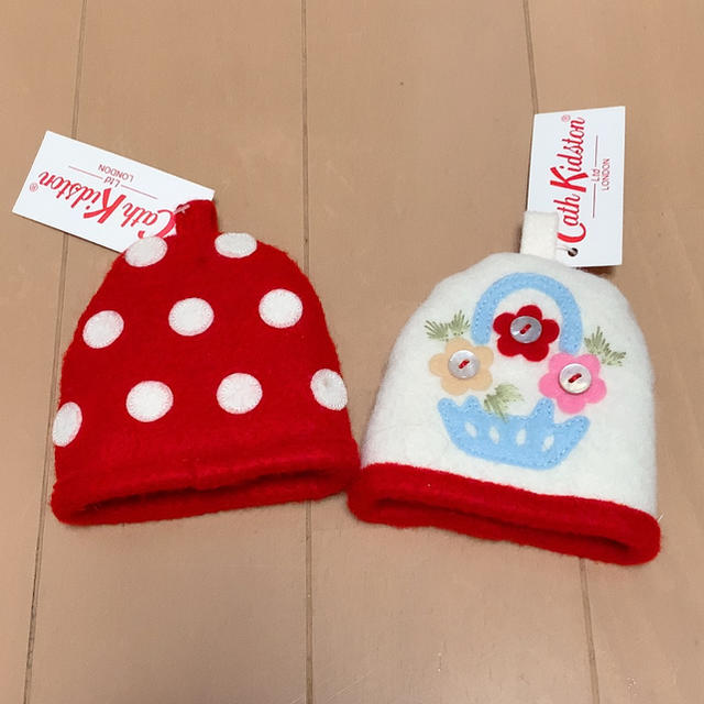 Cath Kidston(キャスキッドソン)のCath Kidston 卵カバー Egg cosy 2個セット インテリア/住まい/日用品のキッチン/食器(収納/キッチン雑貨)の商品写真