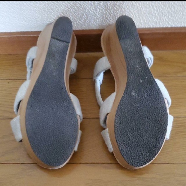 リボン　サンダル レディースの靴/シューズ(サンダル)の商品写真