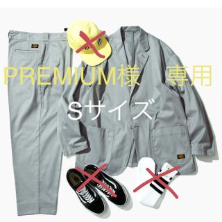 ビームス(BEAMS)のDickies TRIPSTER コラボセットアップ  Sサイズ　ライトグレー(セットアップ)