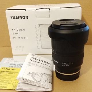 タムロン(TAMRON)のTAMRON 17-28mm F/2.8 Di III RXD for Sony(レンズ(ズーム))