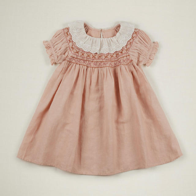 【2-3y】今季　apolina ワンピース　MARGO SMOCK DRESS