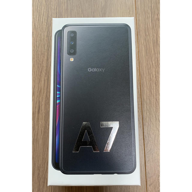 ANDROID - Galaxy A7 ブラック 楽天一括購入※証明書有の通販 by まさし