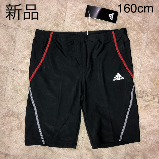 adidas(アディダス)の新品　アディダス　adidas 水着　160cm キッズ　ボーイズ キッズ/ベビー/マタニティのキッズ服男の子用(90cm~)(水着)の商品写真