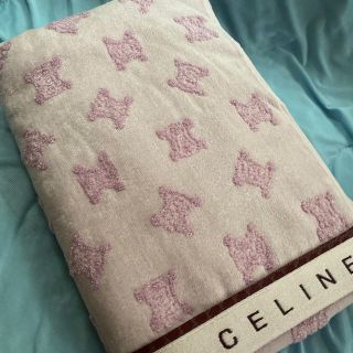 セリーヌ(celine)のセリーヌ　タオル　ピンク(タオル/バス用品)