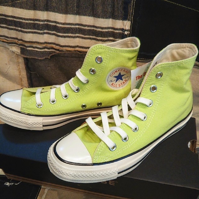 CONVERSE(コンバース)の【チロ様専用】コンバース ネオンカラー 23.5cm レディースの靴/シューズ(スニーカー)の商品写真