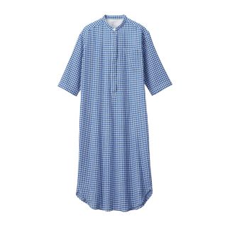 ムジルシリョウヒン(MUJI (無印良品))の七分袖クルタ👚新品未使用タグ付き 無印良品(シャツ/ブラウス(長袖/七分))