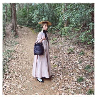 アトリエドゥサボン(l'atelier du savon)の【madder madder】182 dress - cheek pink(ロングワンピース/マキシワンピース)