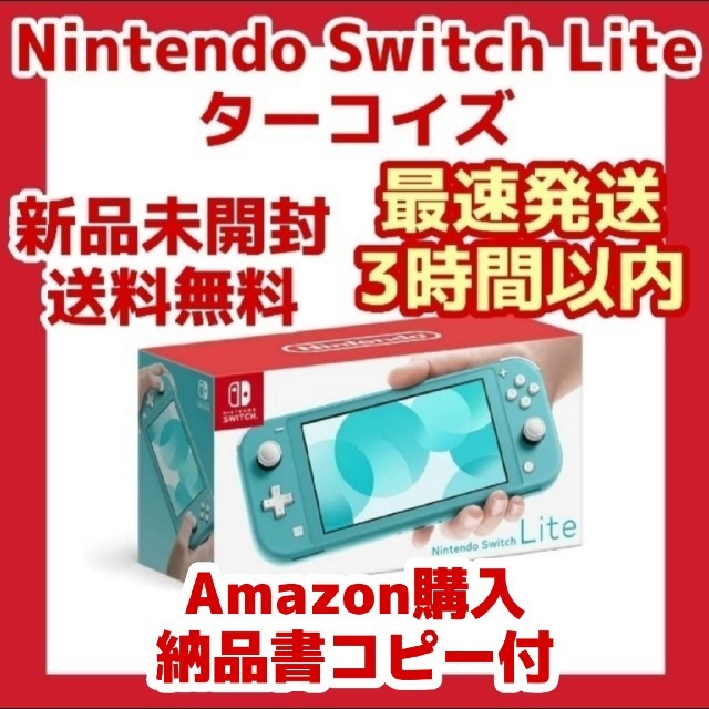 Nintendo Switch Lite ニンテンドースイッチライト ターコイズ - 携帯