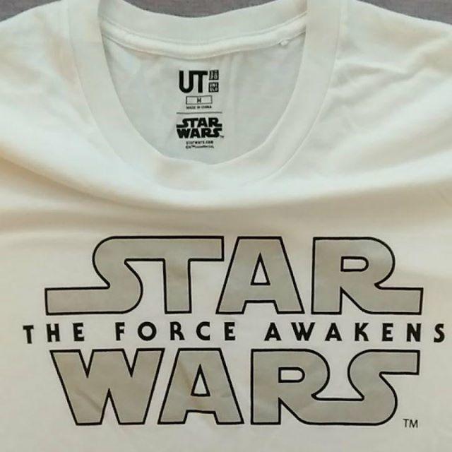 UNIQLO(ユニクロ)の【最終値下げ】UT ユニクロ スターウォーズロゴ Tシャツ Mサイズ メンズのトップス(Tシャツ/カットソー(半袖/袖なし))の商品写真