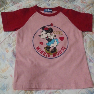 ディズニー(Disney)のミニー　Tシャツ　110  ディズニー(Tシャツ/カットソー)