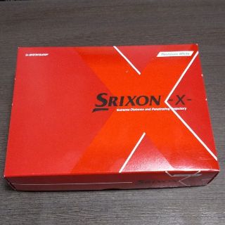 スリクソン(Srixon)の【新品】 SRIXON-X ゴルフボール1ダース(12球入)(ゴルフ)