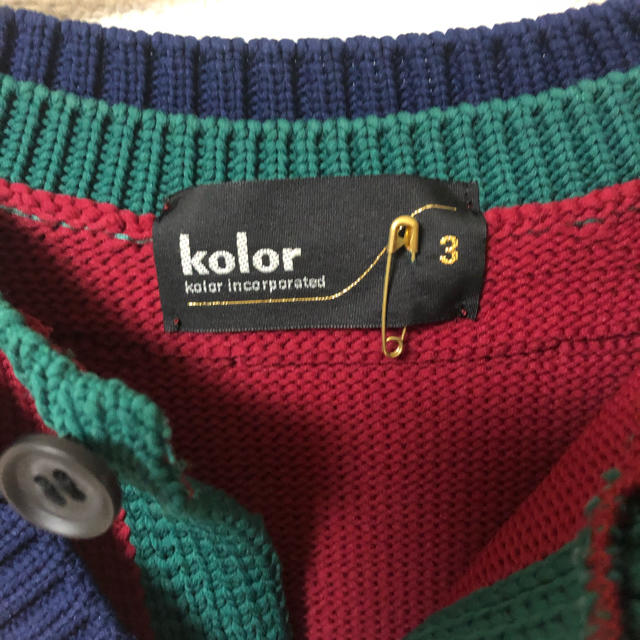 kolor(カラー)のkolor レイヤードデザインニット メンズのトップス(ニット/セーター)の商品写真