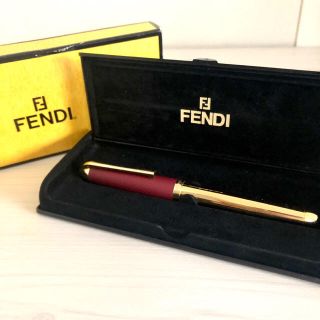 フェンディ(FENDI)の再値下☆【FENDI】万年筆　※難あり(ペン/マーカー)