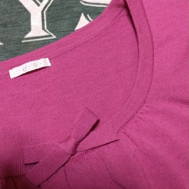 ef-de(エフデ)の 綺麗目ピンク  お値下げ      レディースのトップス(ニット/セーター)の商品写真