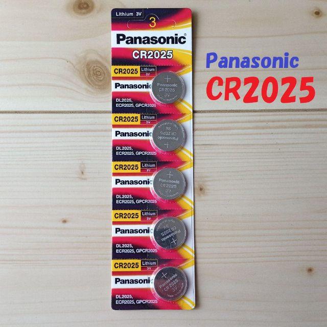 Panasonic(パナソニック)のパナソニック CR 2025リチウム3v　ボタン電池ｘ5個 インテリア/住まい/日用品のインテリア/住まい/日用品 その他(その他)の商品写真