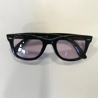 レイバン(Ray-Ban)の美品レイバンウェイファーラー RB2140-F パープル(サングラス/メガネ)