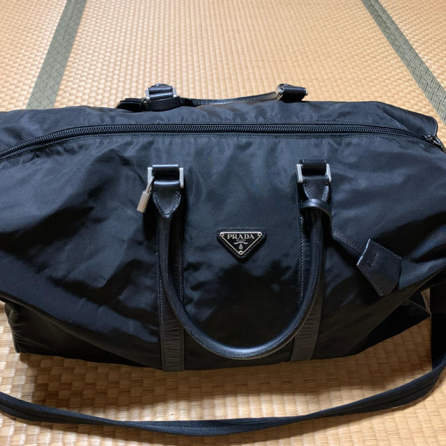 PRADA ボストンバッグ　ブラック