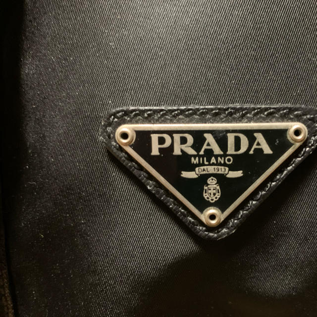 PRADA ボストンバッグ　ブラック