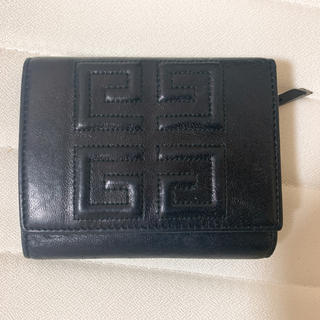 ジバンシィ(GIVENCHY)のGIVENCHY 黒 三つ折財布(財布)