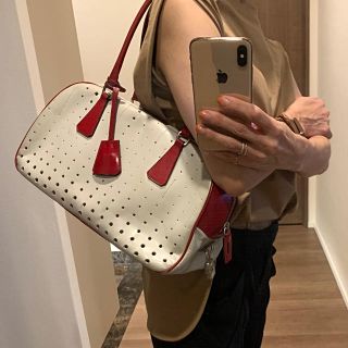 プラダ(PRADA)のPRADA プラダ　バッグ　ボストン　ショルダー  ハンドバッグ　スポーティー　(ショルダーバッグ)