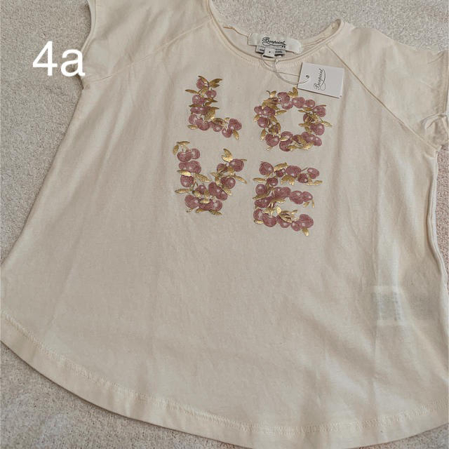 Bonpoint(ボンポワン)のボンポワン 20SS Tシャツ 4a キッズ/ベビー/マタニティのキッズ服女の子用(90cm~)(Tシャツ/カットソー)の商品写真