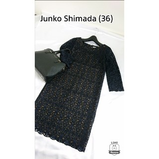 ジュンコシマダ(JUNKO SHIMADA)の美品♪(36) Junko Shimada ワンピース(ひざ丈ワンピース)