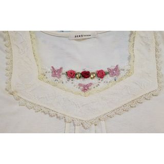 アクシーズファム(axes femme)のカットソー 半袖 薔薇(Tシャツ(半袖/袖なし))