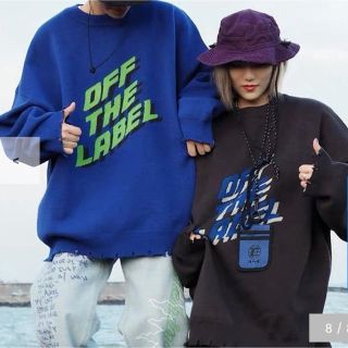 オフホワイト(OFF-WHITE)のTAKA ORIGINAL OFF THE LABEL KNIT  XL(ニット/セーター)