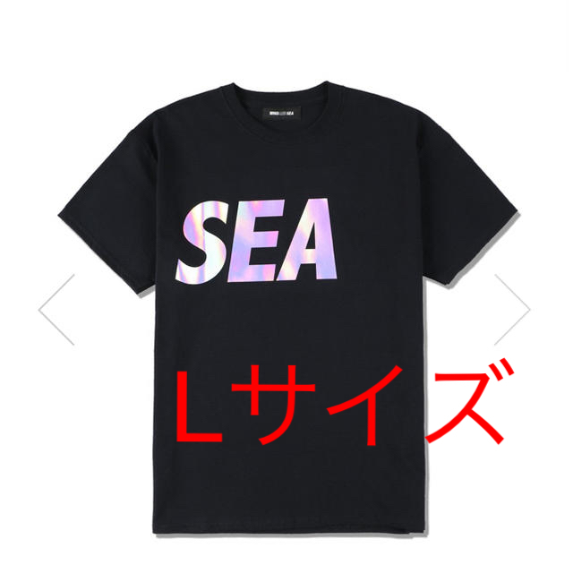 SEA (IRIDESCENT) T-SHIRT﻿ / BLACK