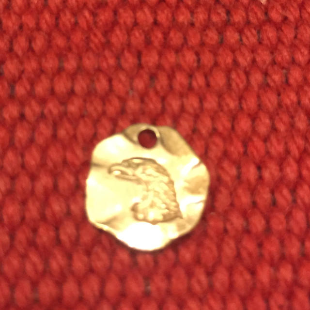 ネックレス goro's - Larry Smith 18K EAGLE FACE MEDAL XS