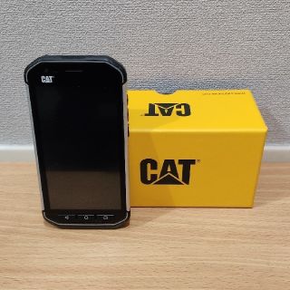 オンキヨー(ONKYO)の【送料無料】CAT S40 SIMフリー　スマートフォン　堅牢スマホ　防水防塵(スマートフォン本体)