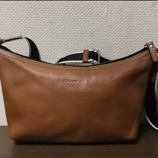 コーチ(COACH)のCOACH オールドコーチ ウェブレザークロスボディーショルダーバッグ(ショルダーバッグ)