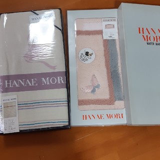 ハナエモリ(HANAE MORI)のHANAE MORI　タオルケットとバスマットのセット(バスマット)