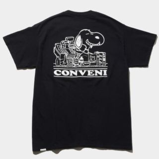 フラグメント(FRAGMENT)の PEANUTS×THE CONVENI tee Ｌ　シール付き　袋付き(Tシャツ/カットソー(半袖/袖なし))