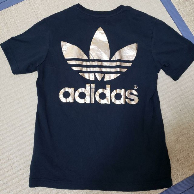 adidas(アディダス)のadidas アディダス Tシャツ 黒金 メンズのトップス(Tシャツ/カットソー(半袖/袖なし))の商品写真