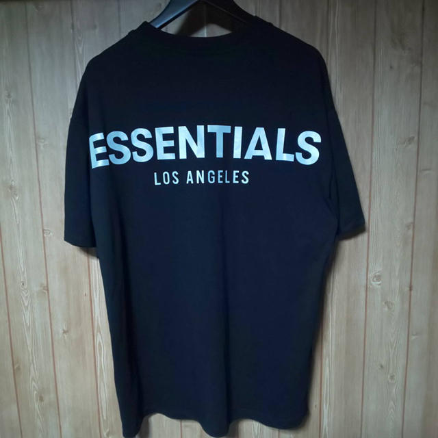 送料無料　Essentials Photo Tシャツ　Mサイズ　ブラックTシャツ/カットソー(半袖/袖なし)